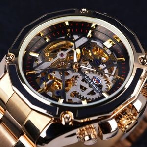 “Sinning” skeleton watch
